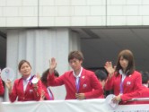 ロンドンオリンピック日本代表選手団メダリストパレード